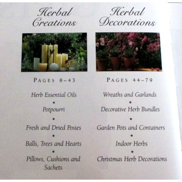 Herbal Gifts Craft Book For Making Decorations and More - Picture 3 of 4